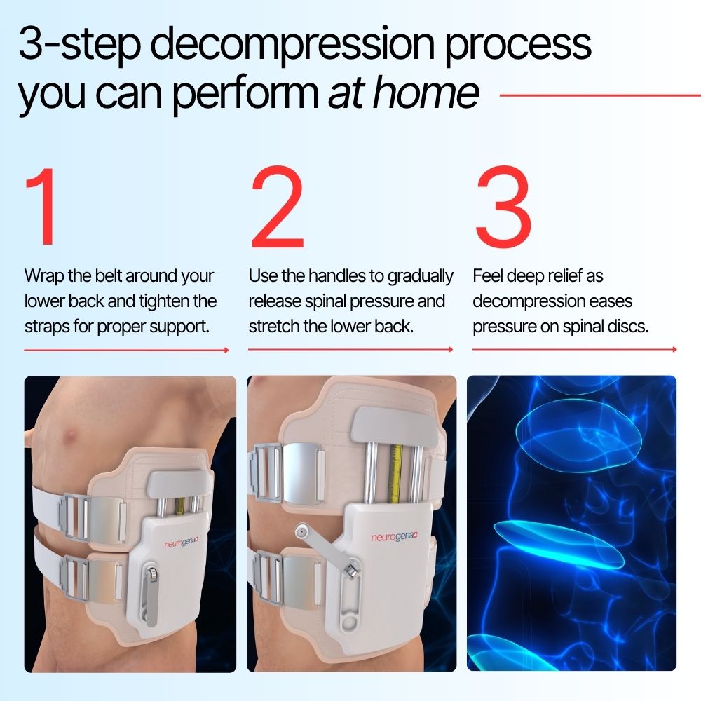 Three-step decompression process you can do at home