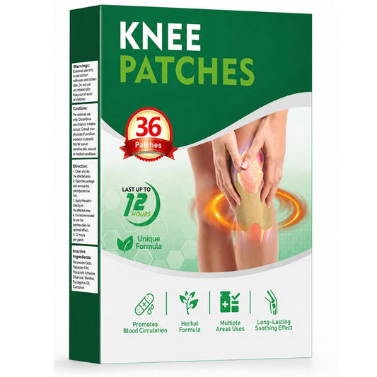 Knee Pain Relieve Patches 36 pcs.
