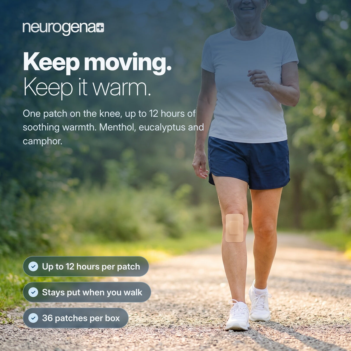 Knee Warming Patches